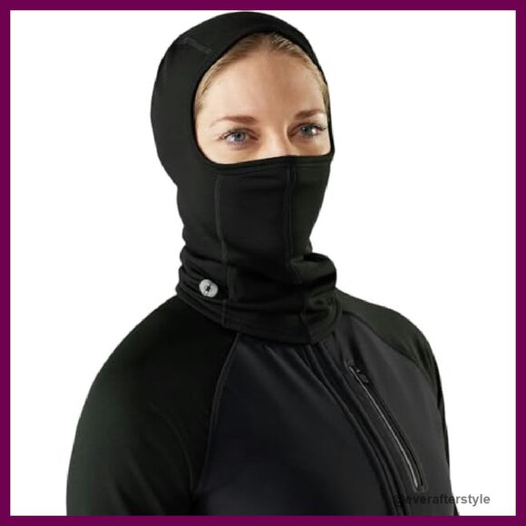 Unisex Active Fleece Balaclava Merino Wool Recycled Polyester Winter Sport